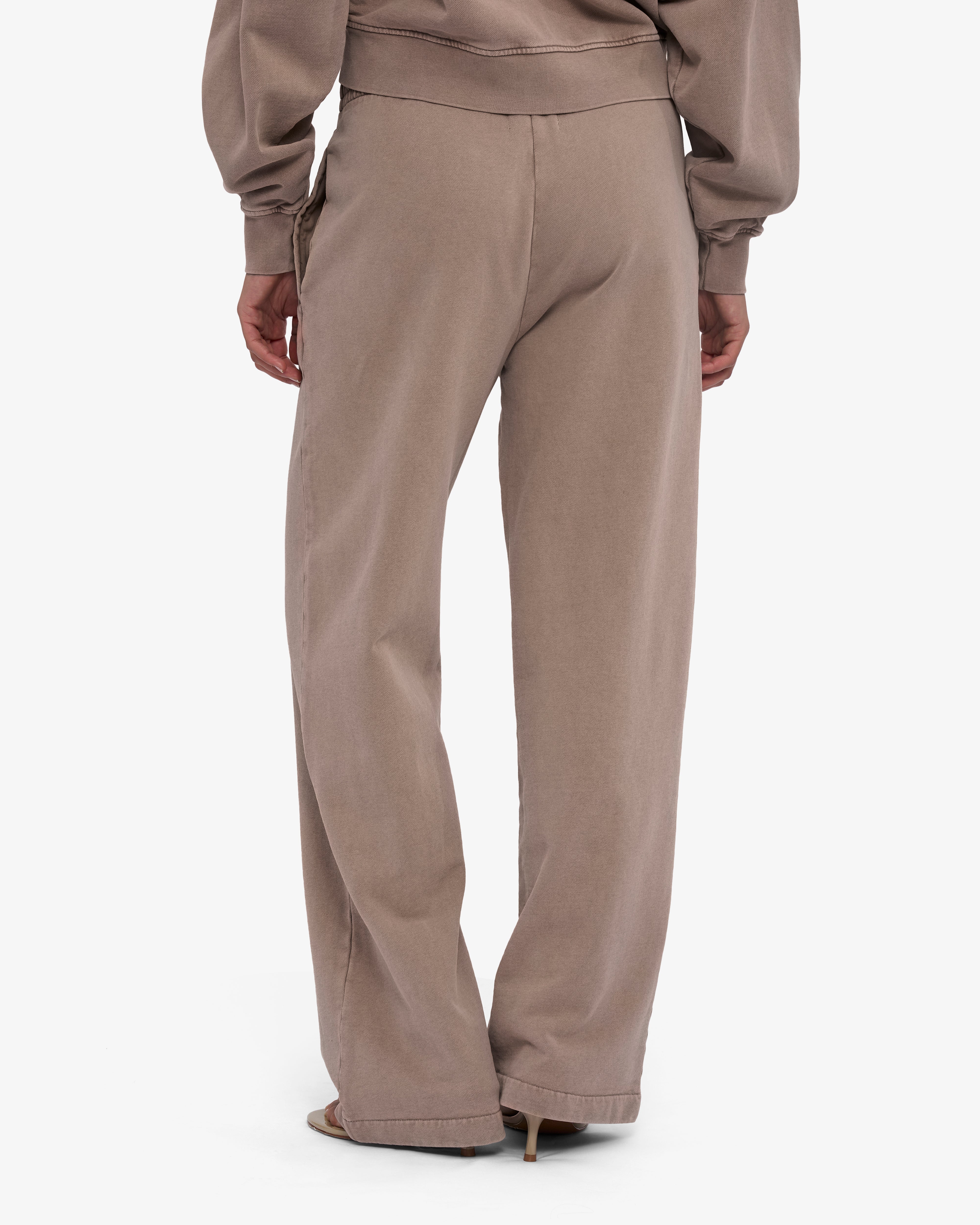 Organic Straight Leg Sweatpants - Faded Khaki