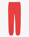 Organic Relaxed Sweatpants - Red Tangerine