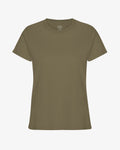 Women Light Organic Tee - Dusty Olive