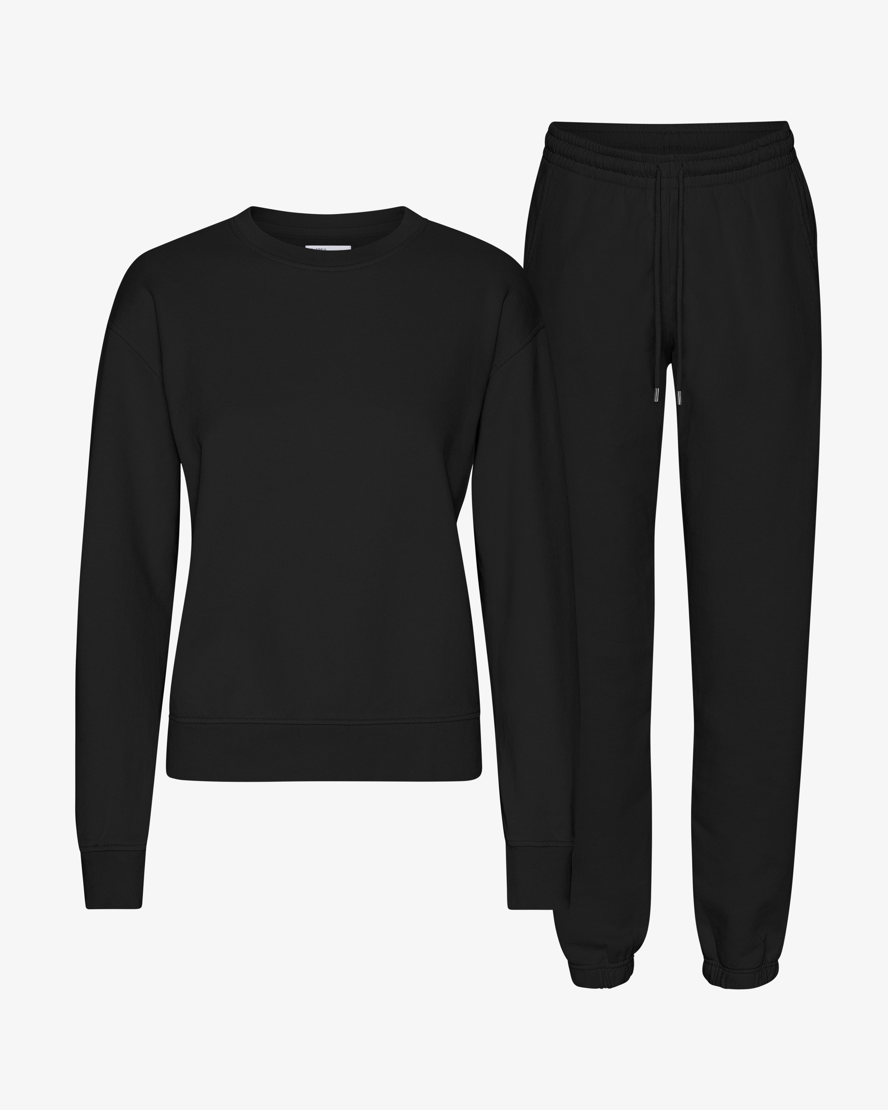 Organic Classic Sweatsuit - Deep Black