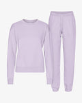 Organic Classic Sweatsuit - Soft Lavender