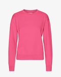 Women Classic Organic Crew - Bubblegum Pink