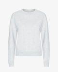 Women Classic Organic Crew - Snow Melange