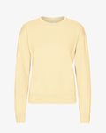 Women Classic Organic Crew - Soft Yellow