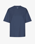 Oversized Organic T-Shirt - Petrol Blue