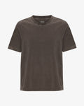 Oversized Organic T-Shirt - Faded Mud