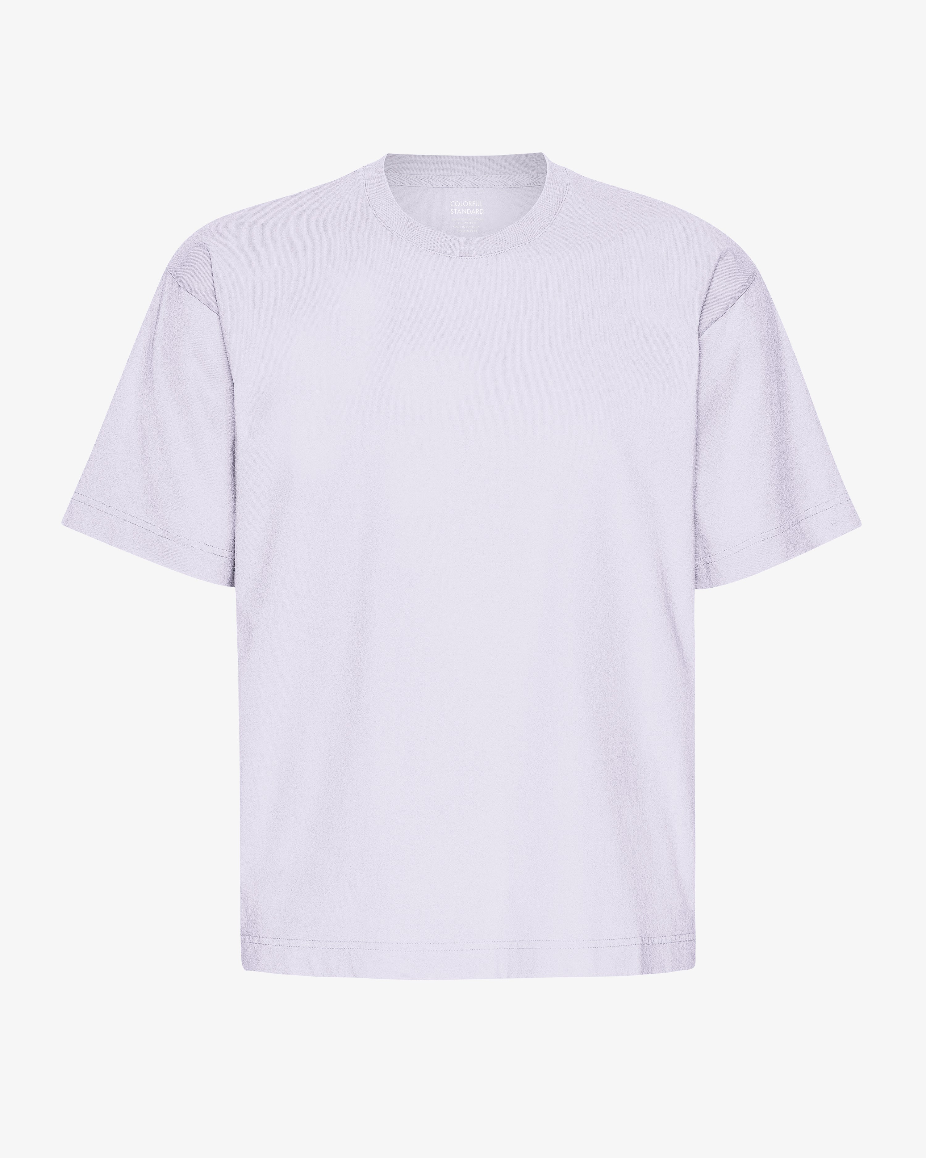 Oversized Organic T-Shirt - Soft Lavender