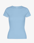 Organic Rib T-Shirt - Seaside Blue