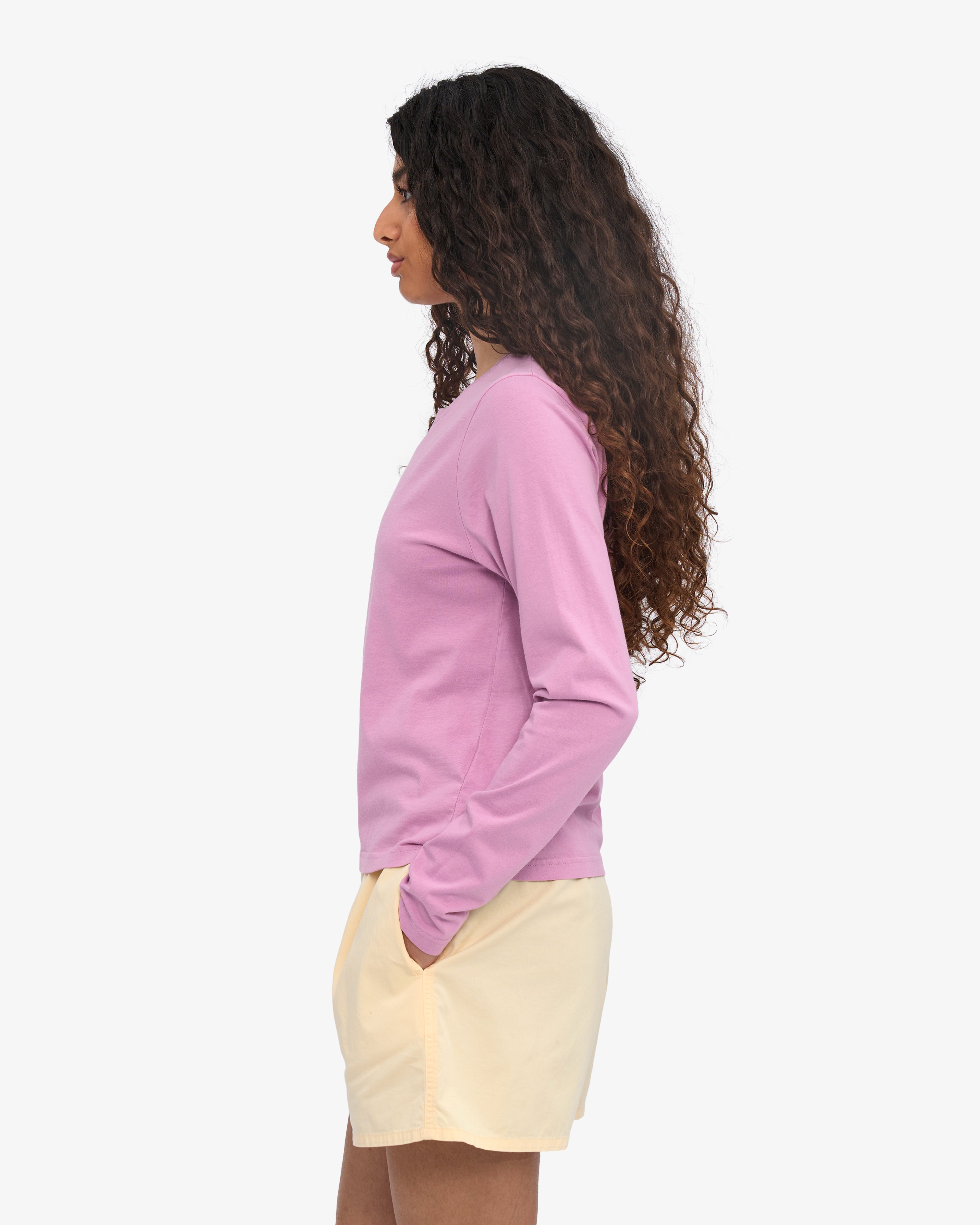 Women Organic LS T-Shirt - Cherry Blossom