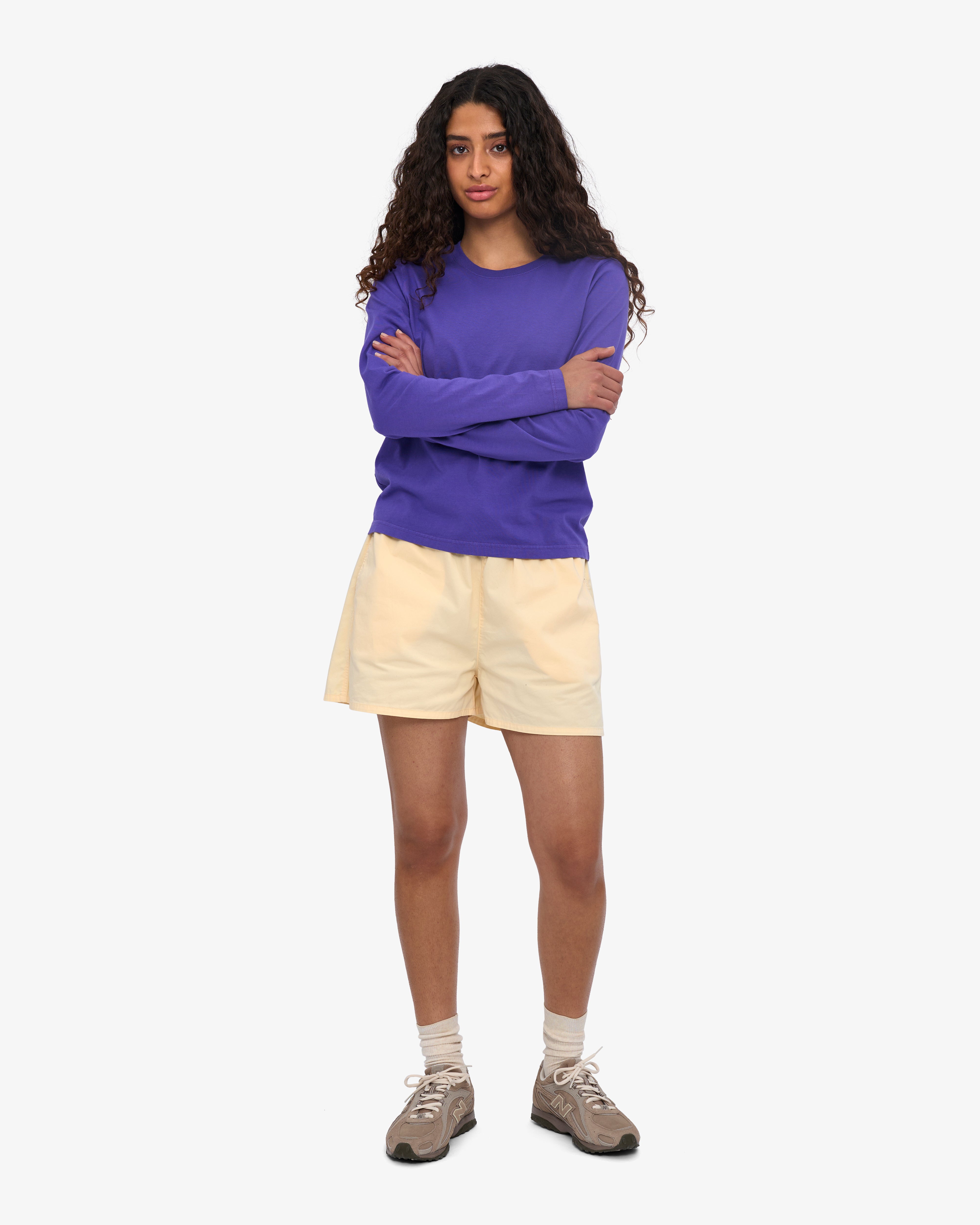 Women Organic LS T-Shirt - Ultra Violet