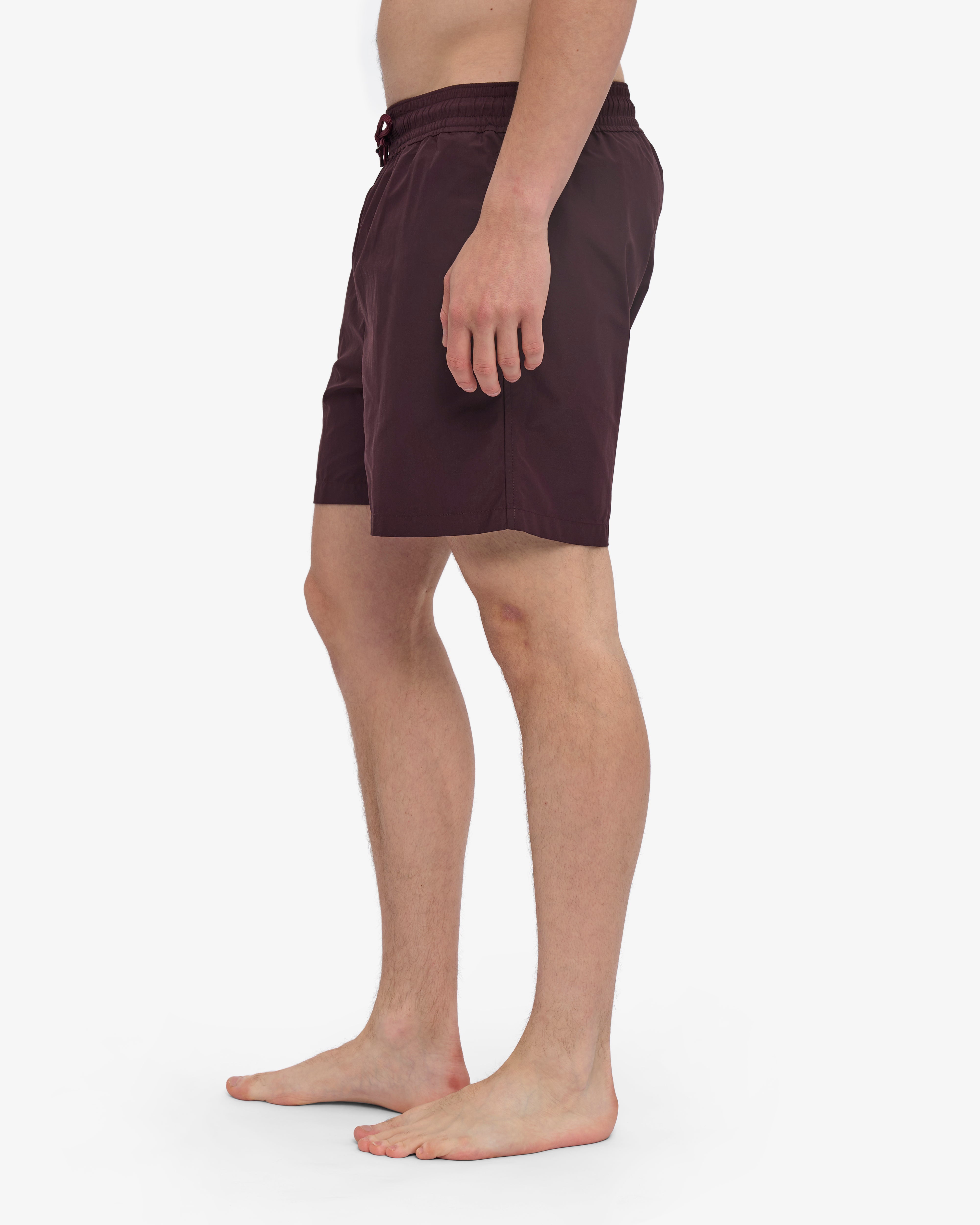 Classic Swim Shorts - Oxblood Red