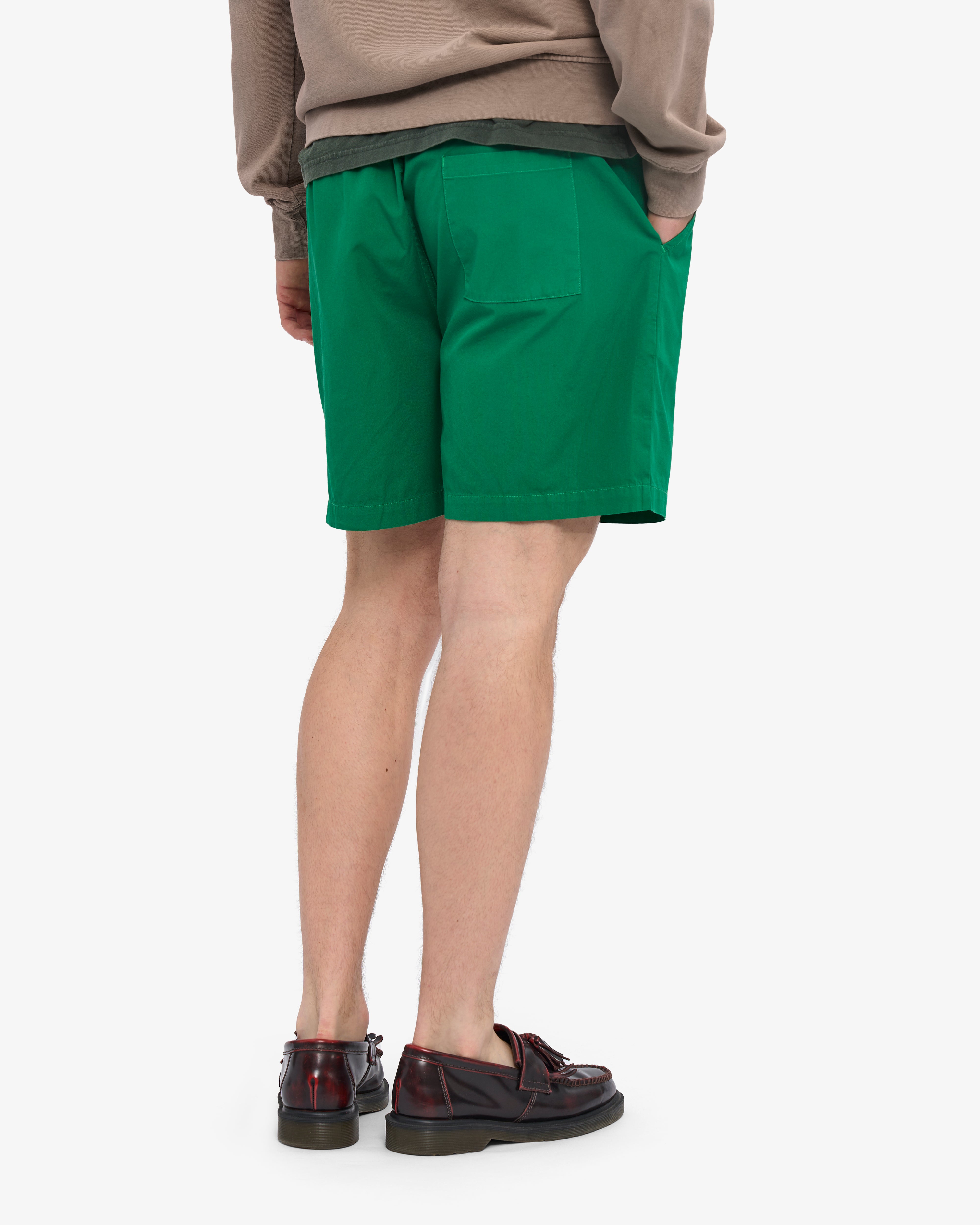Organic Twill Shorts - Kelly Green