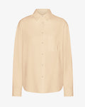 Organic Oversized Shirt - Soft Yellow