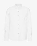 Organic Flannel Shirt - Optical White