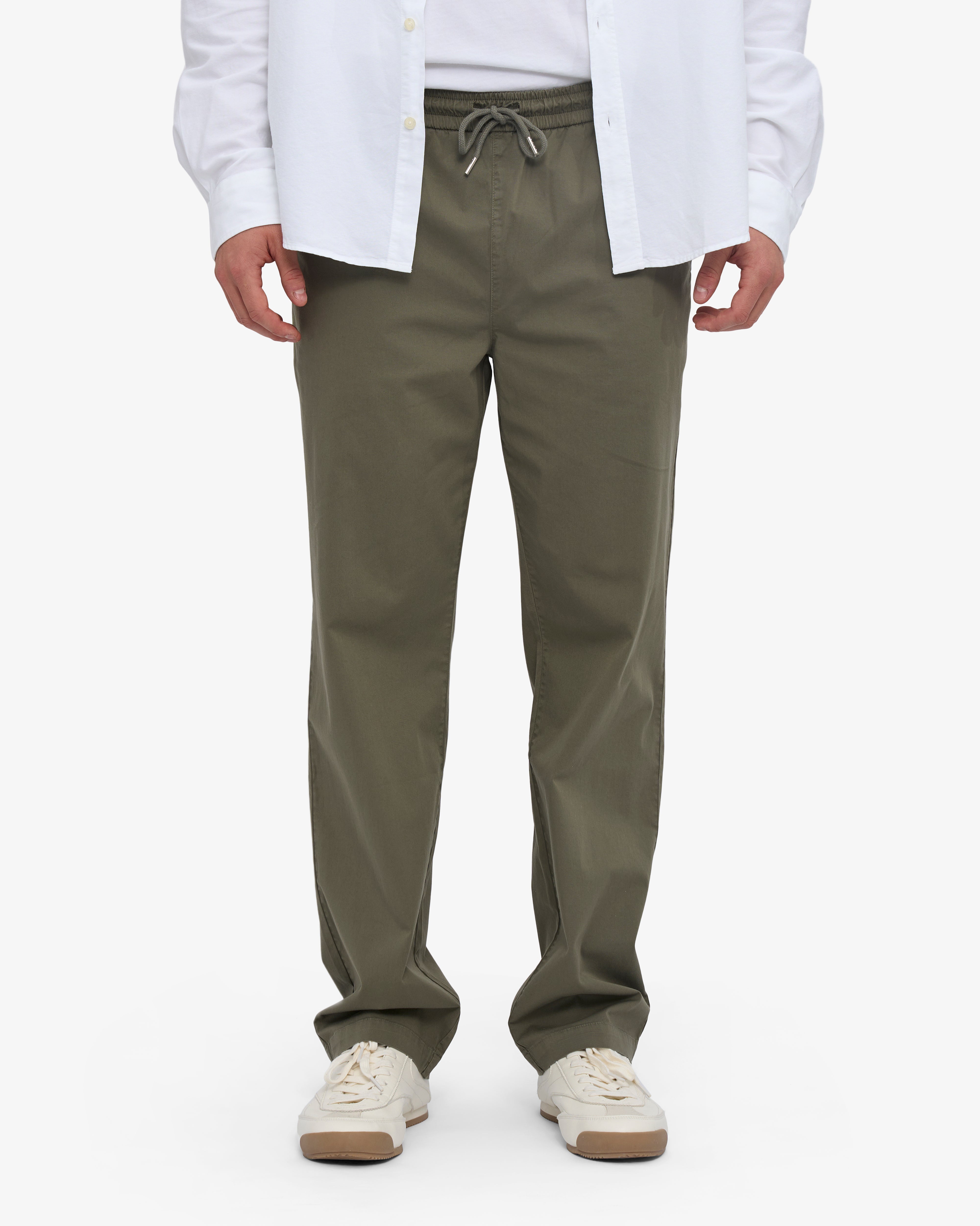 Organic Twill Pants - Dusty Olive