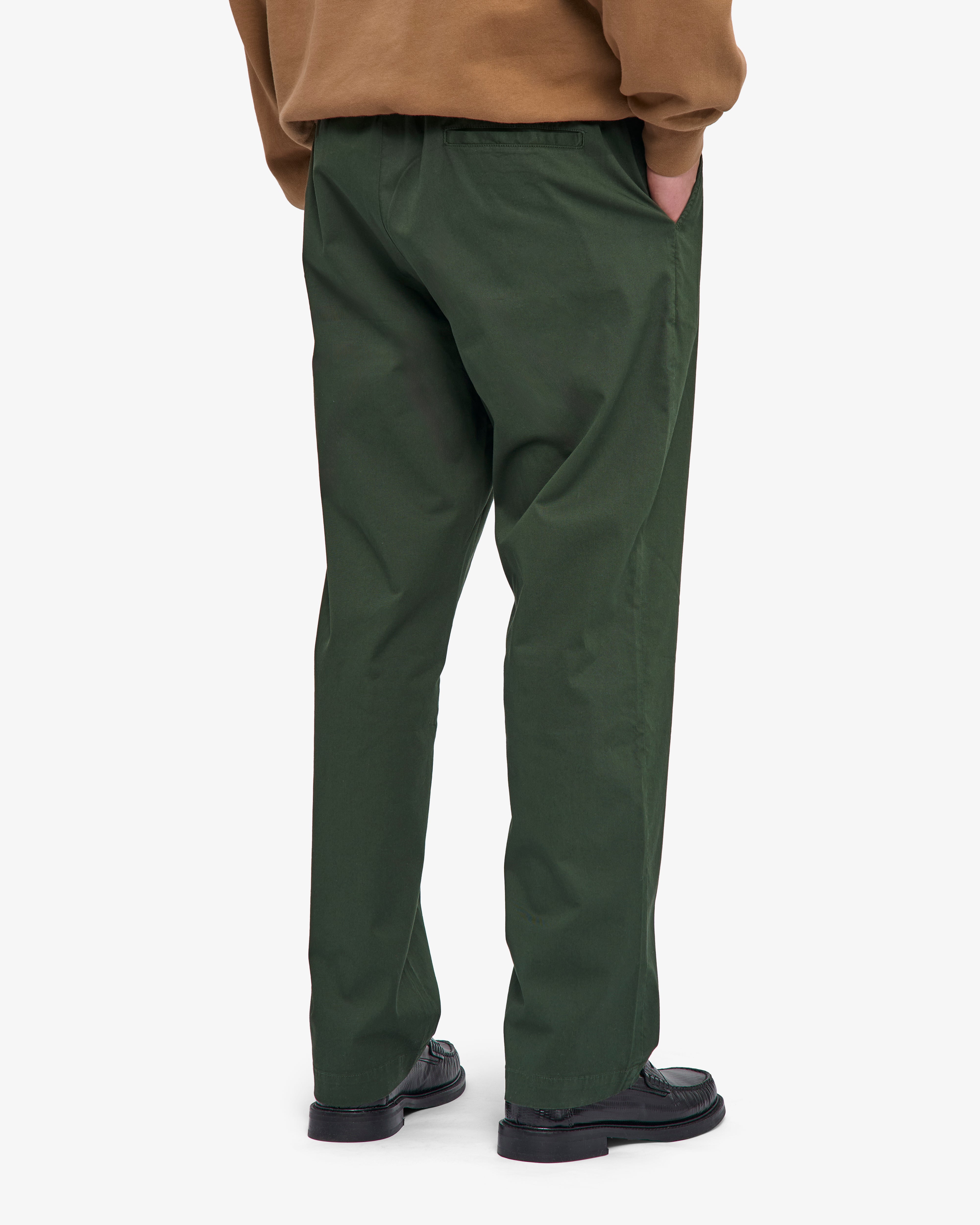 Organic Twill Pants - Hunter Green