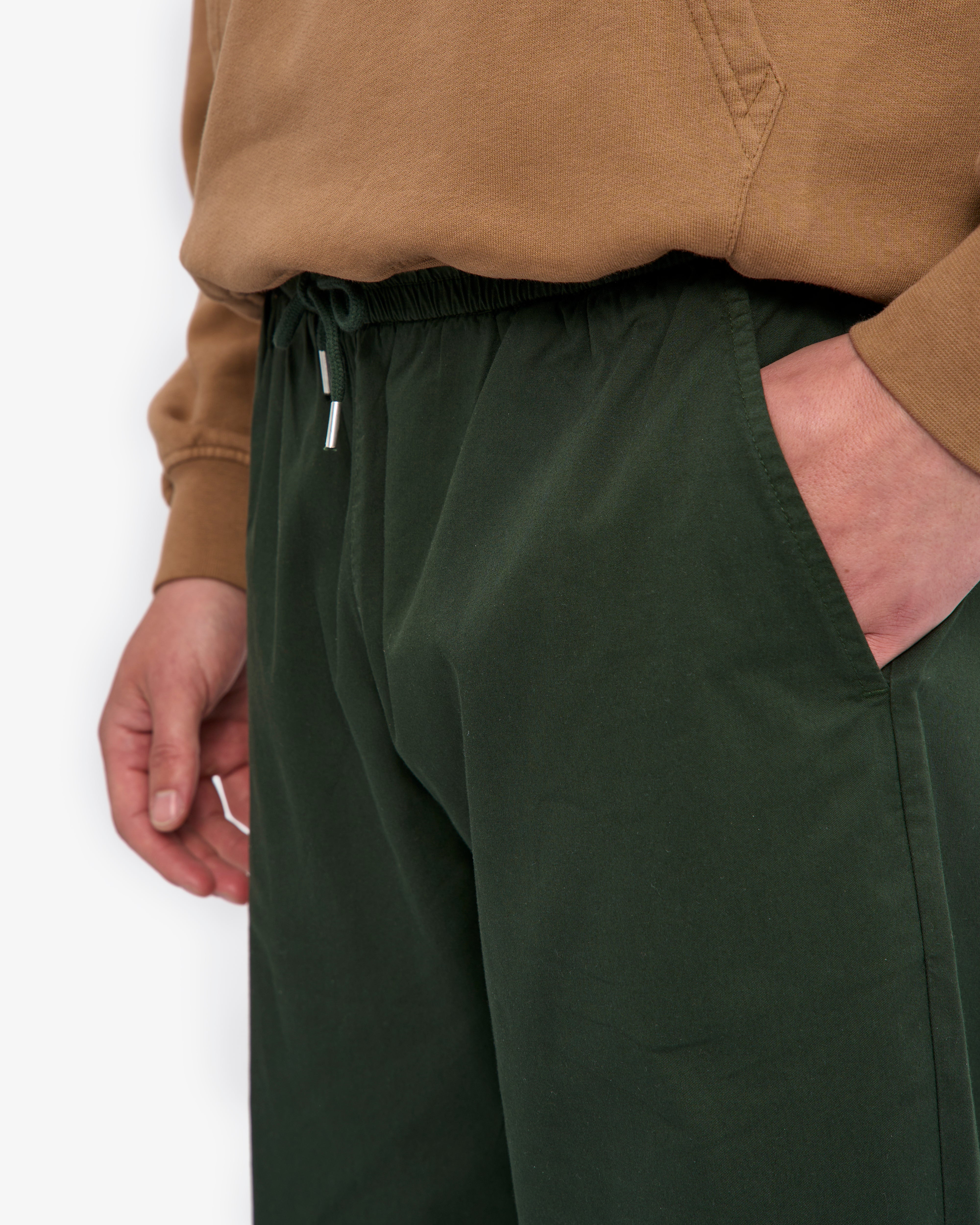 Organic Twill Pants - Hunter Green