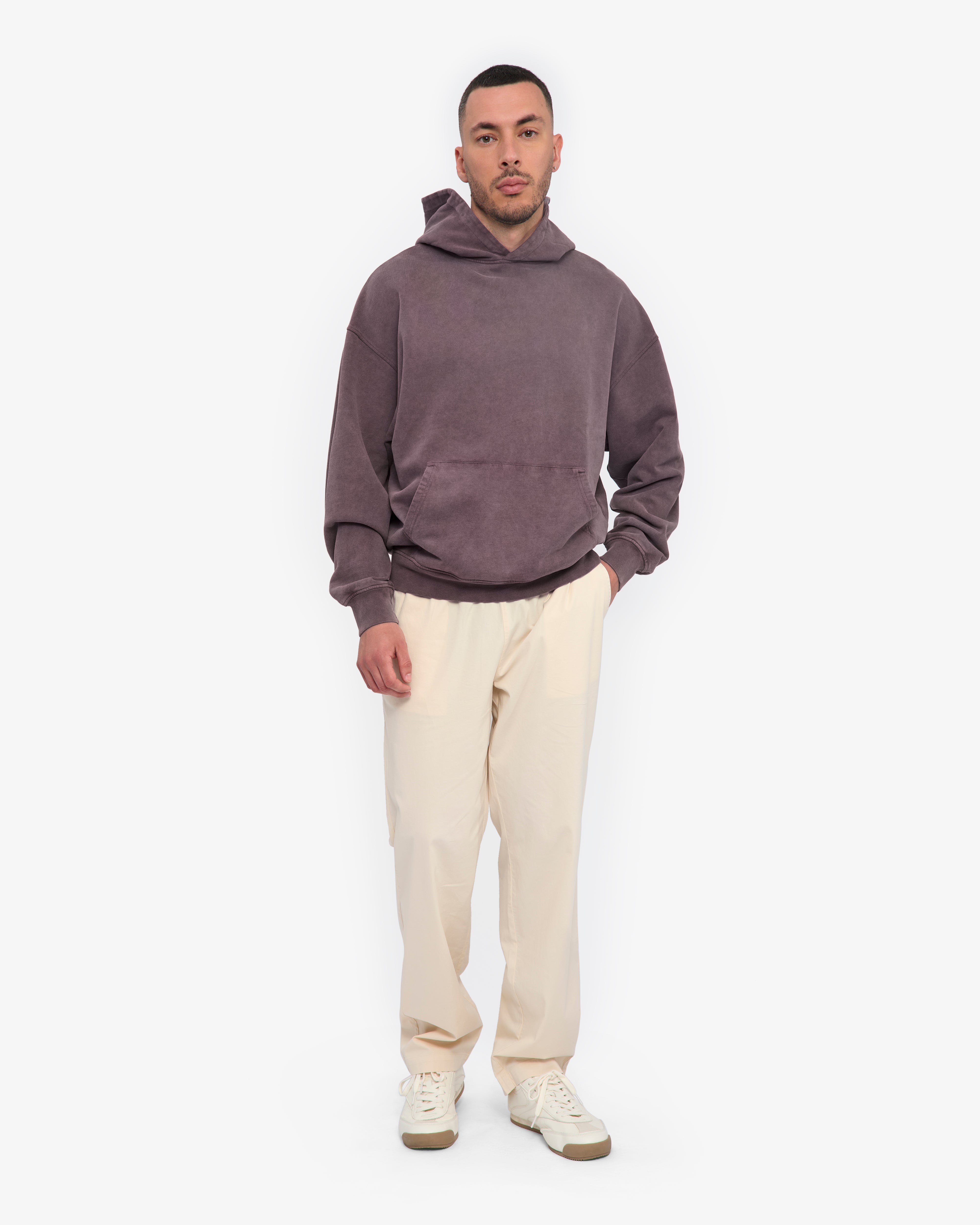 Organic Twill Pants - Ivory White