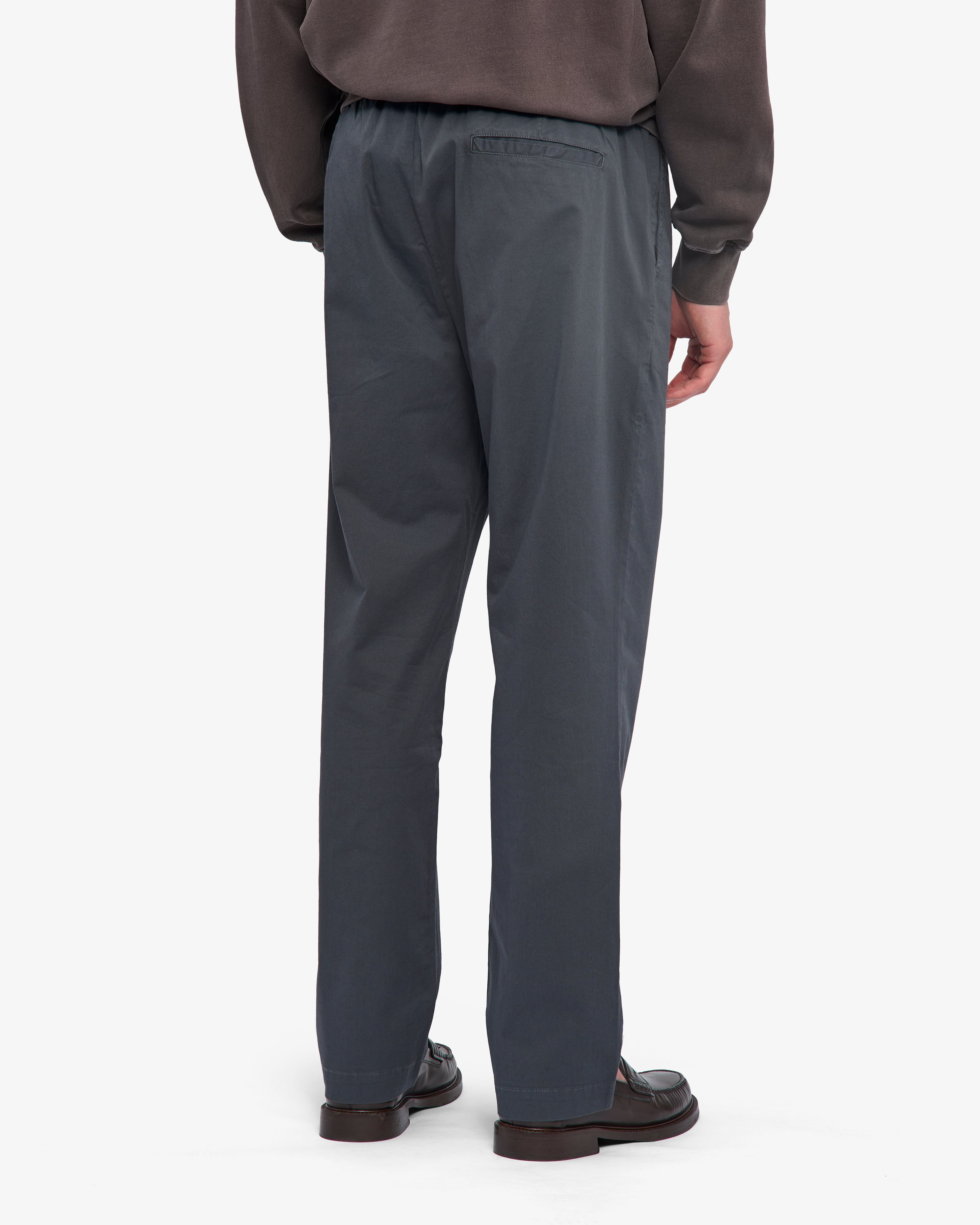 Organic Twill Pants - Lava Grey