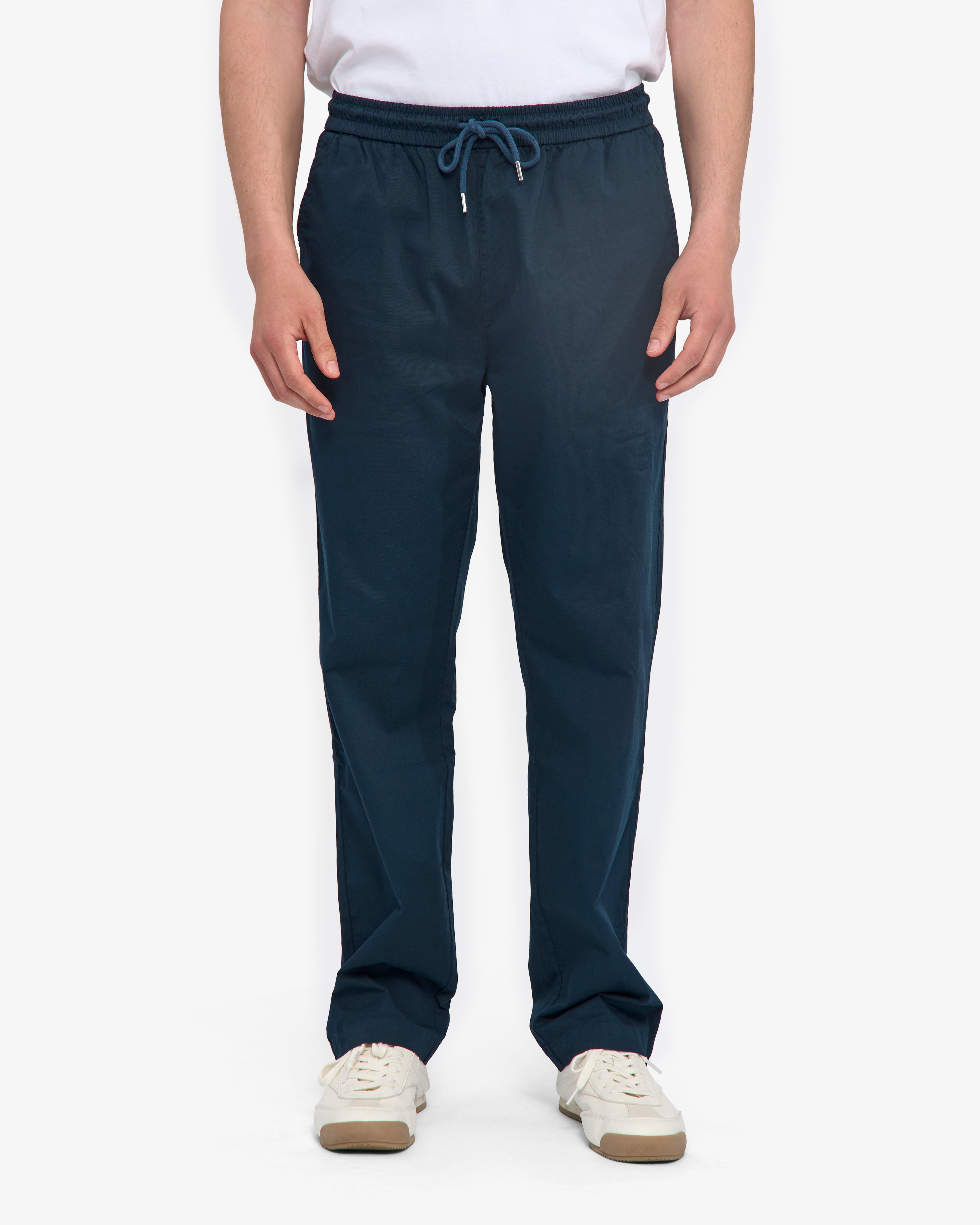Organic Twill Pants - Navy Blue