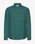 Linen Shirt - Ocean Green