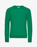 Classic Merino Wool Crew - Kelly Green