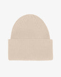 Merino Wool Hat - Ivory White