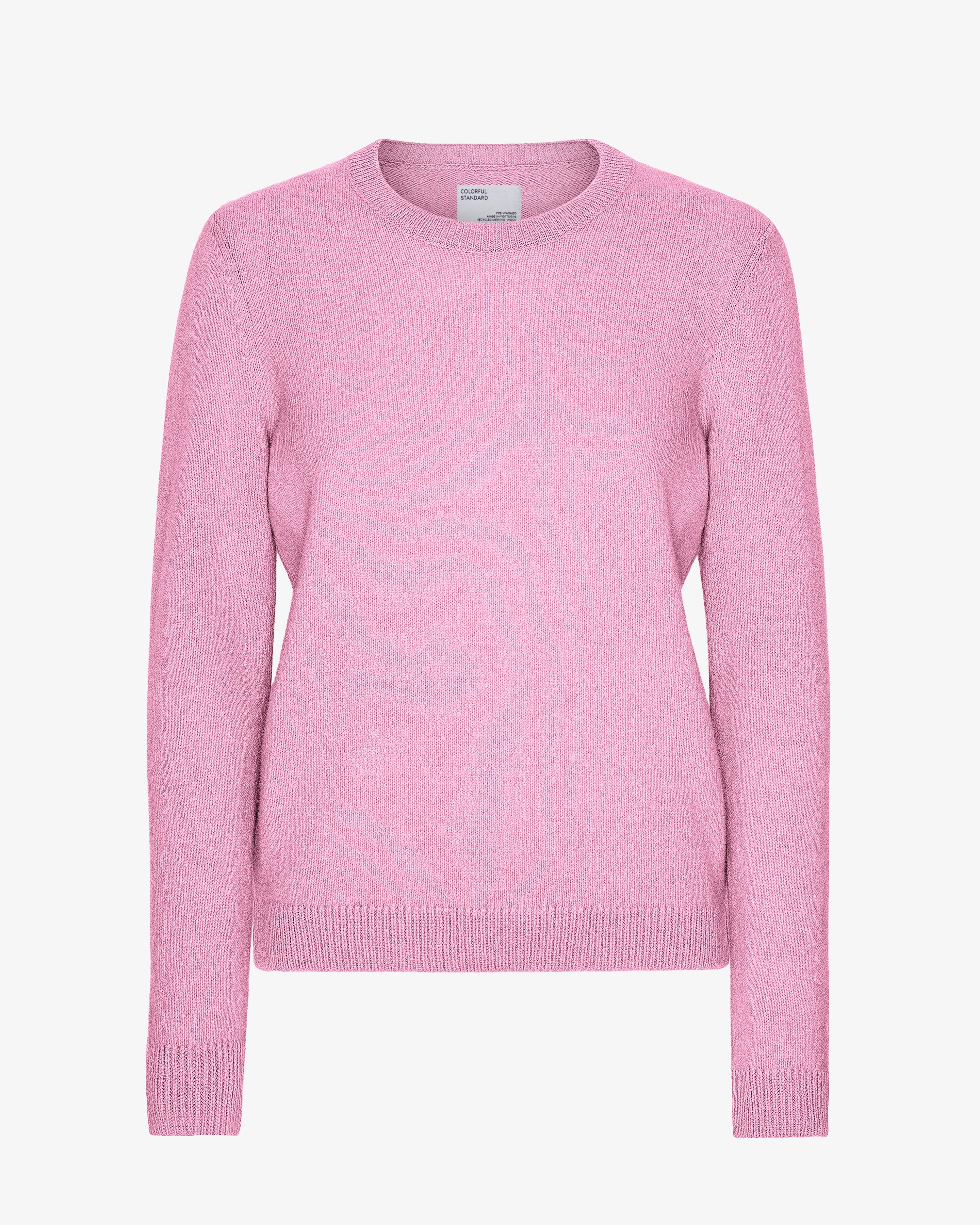 Women Classic Merino Wool Crew - Cherry Blossom