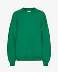 Oversized Merino Wool Crew - Kelly Green