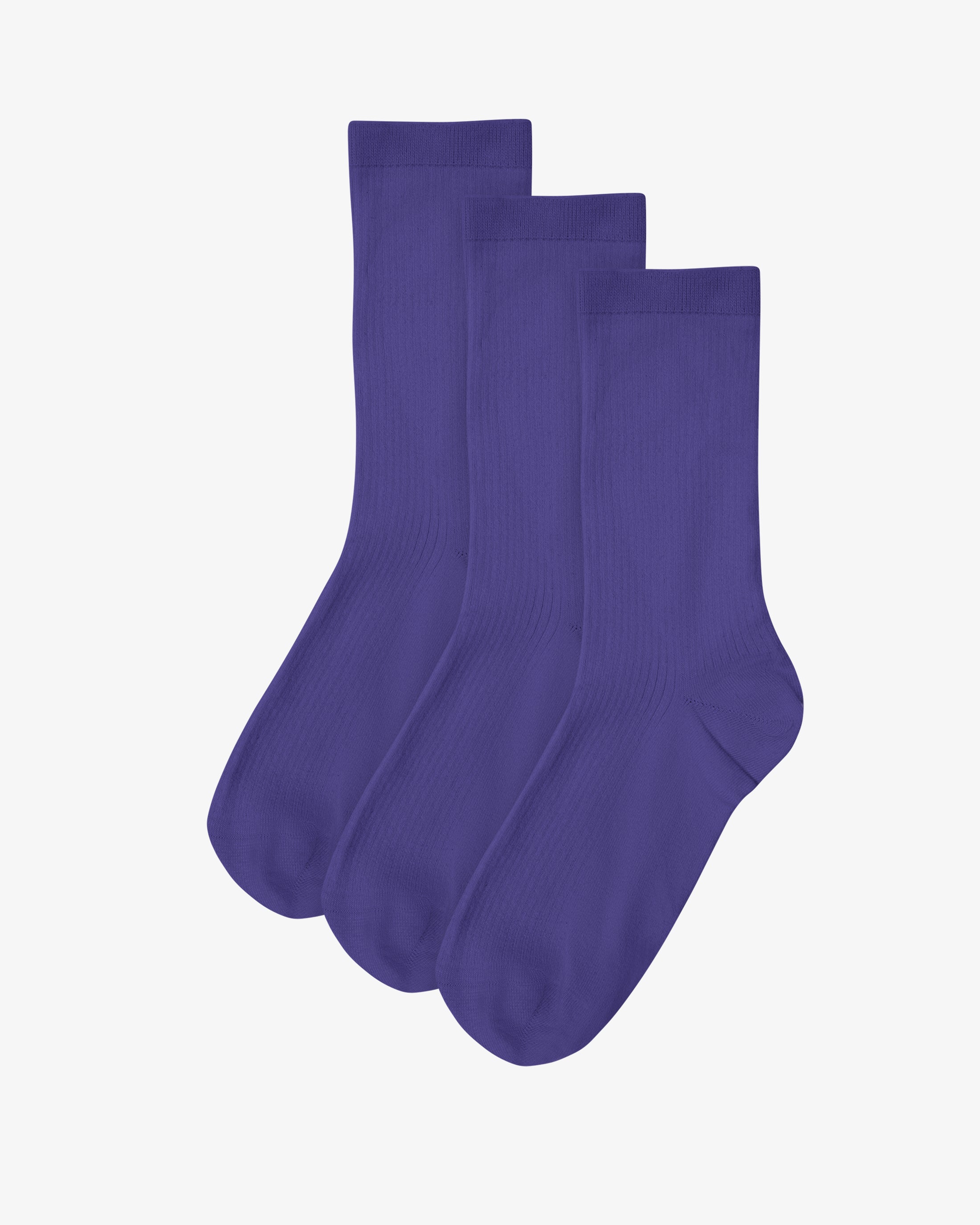 Women Classic Organic Sock - Ultra Violet (3-Pack)